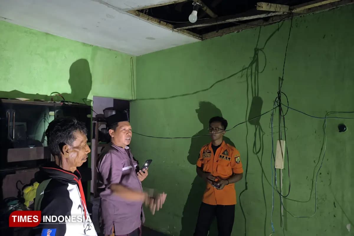 Kebakaran Akibat Tabung Gas Bocor di Patrang, BPBD Jember Gercep Salurkan Bantuan Darurat