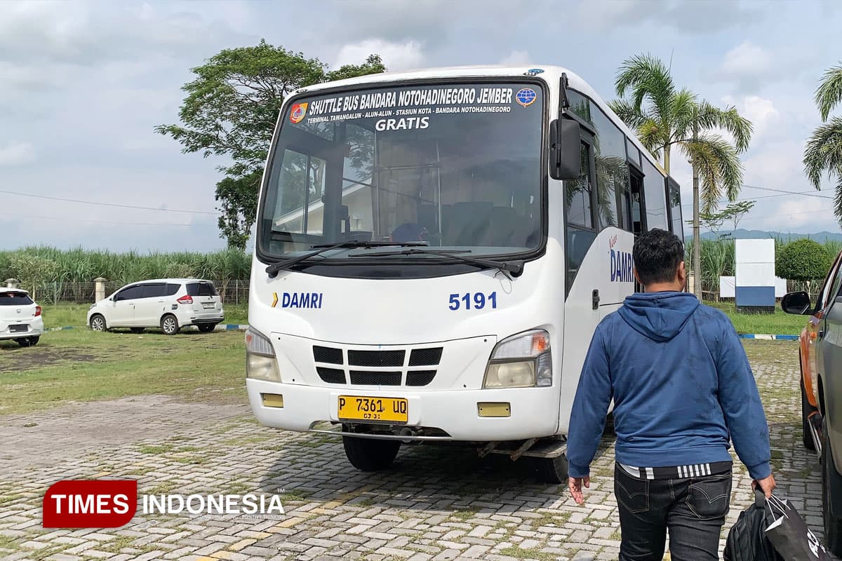 Shuttle Bus Gratis Menuju Bandara Notohadinegoro Kembali Beroperasi, Ini Rute dan Jadwalnya